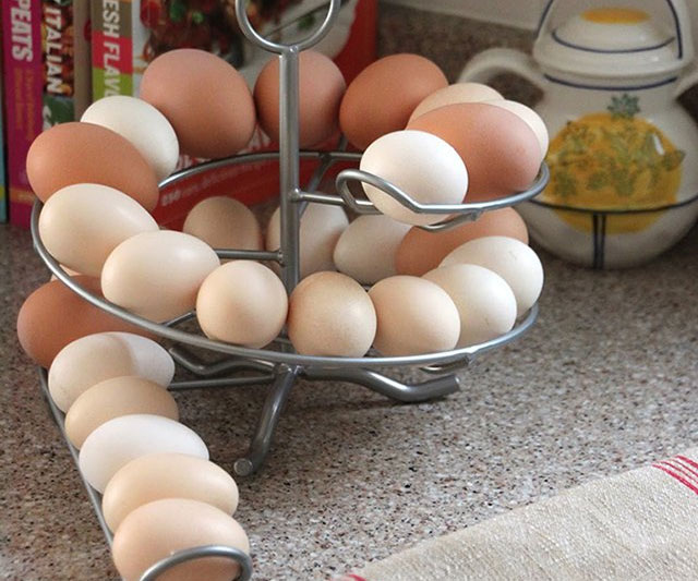 Spiral Egg Rack