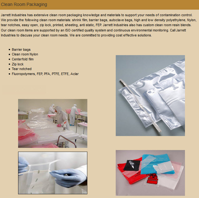 Jarrett Industries, Inc. Owings Mills, MD 21117