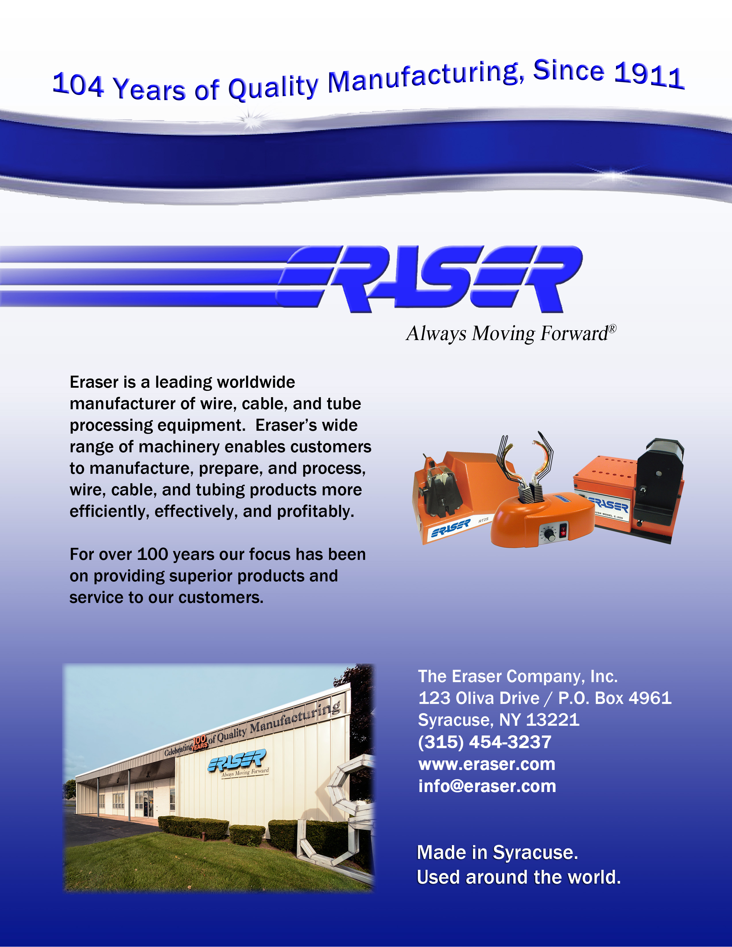 The Eraser Company, Inc. Syracuse, New York, NY 13221