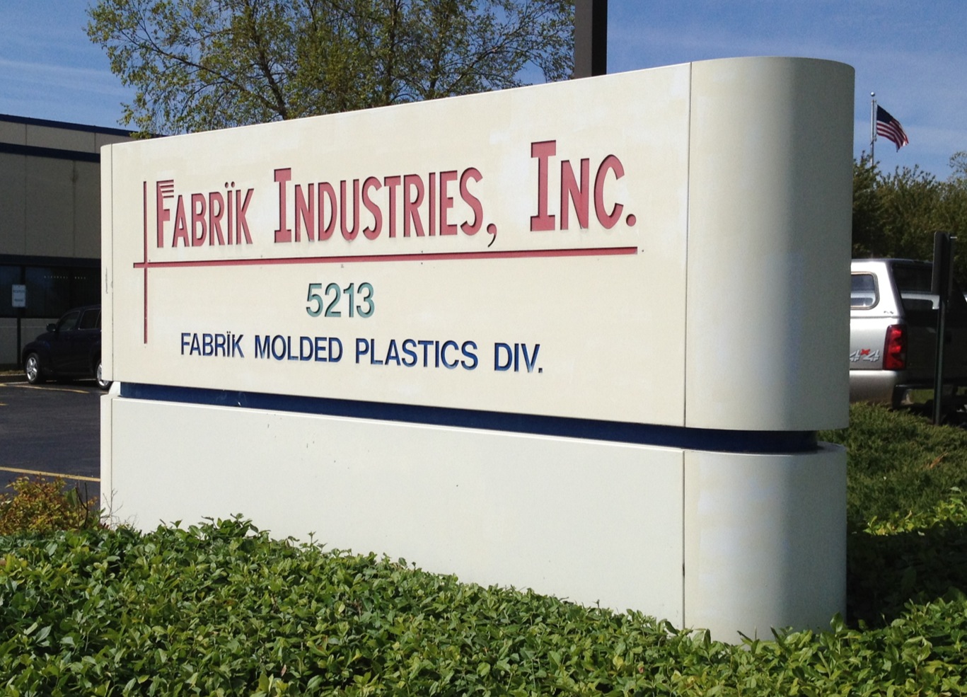 Fabrik Molded Plastics, Inc. Mchenry, IL 60050