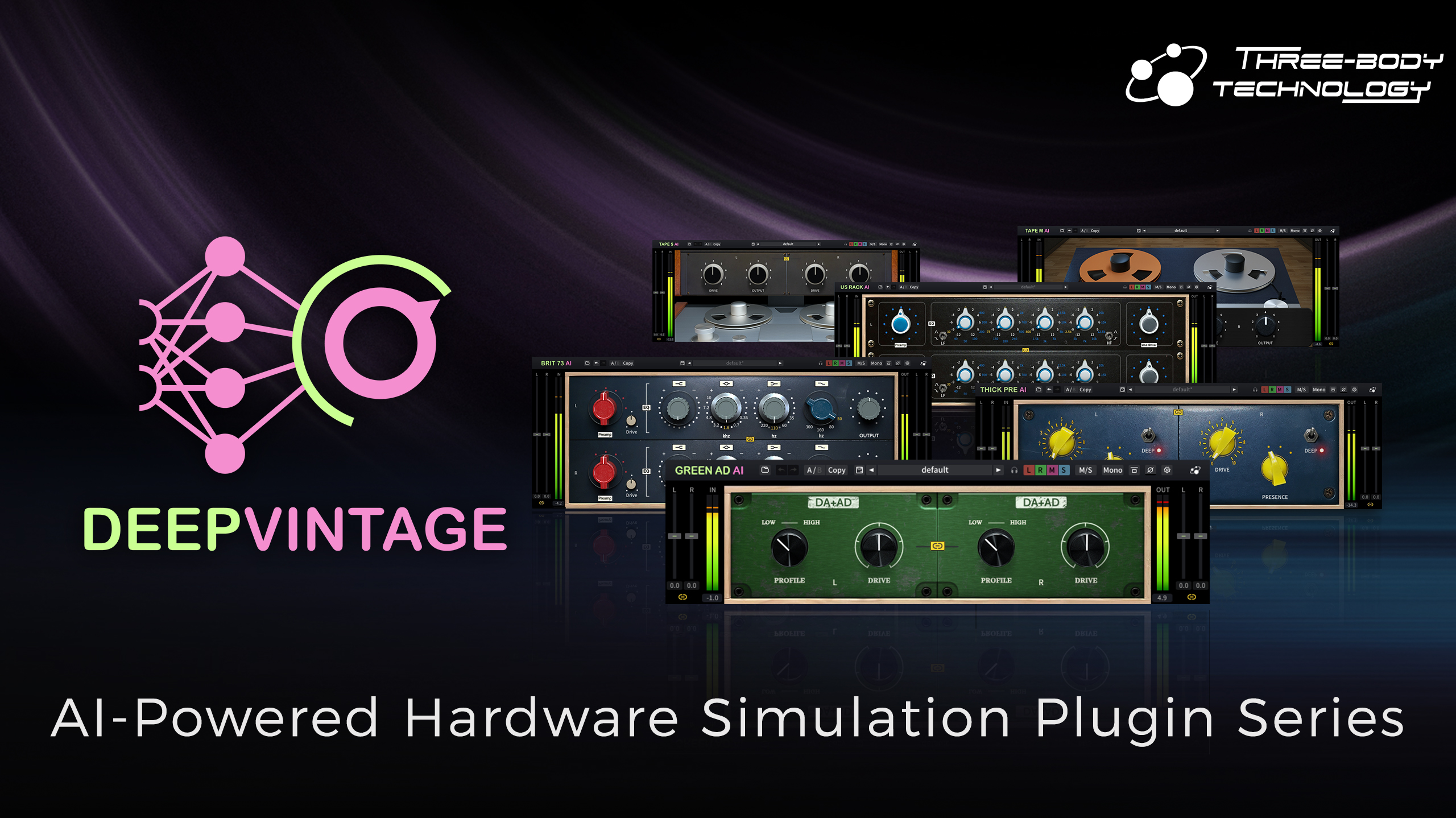 Deep Vintage AIPowered Hardware Simulation Plugin Series Three