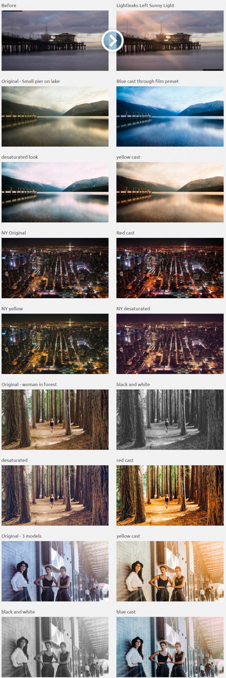 دانلود رایگان 700 پریست رنگی لایت روم Lightroom Presets Collection 18