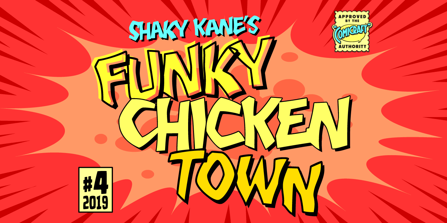 Funky Chicken Town Font Free Download TMfonts