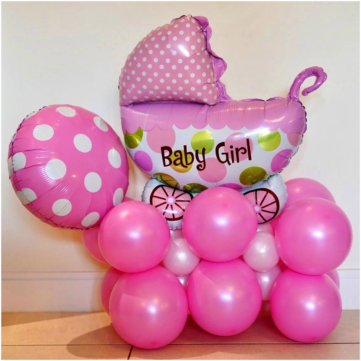Baby Girl Balloon Bouquet Balloon Decoration in Chandigarh TogetherV