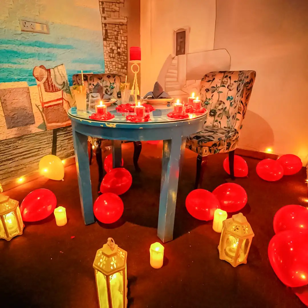 TogetherVIndia's No.1 Candle Light Dinner Balloon Decorations