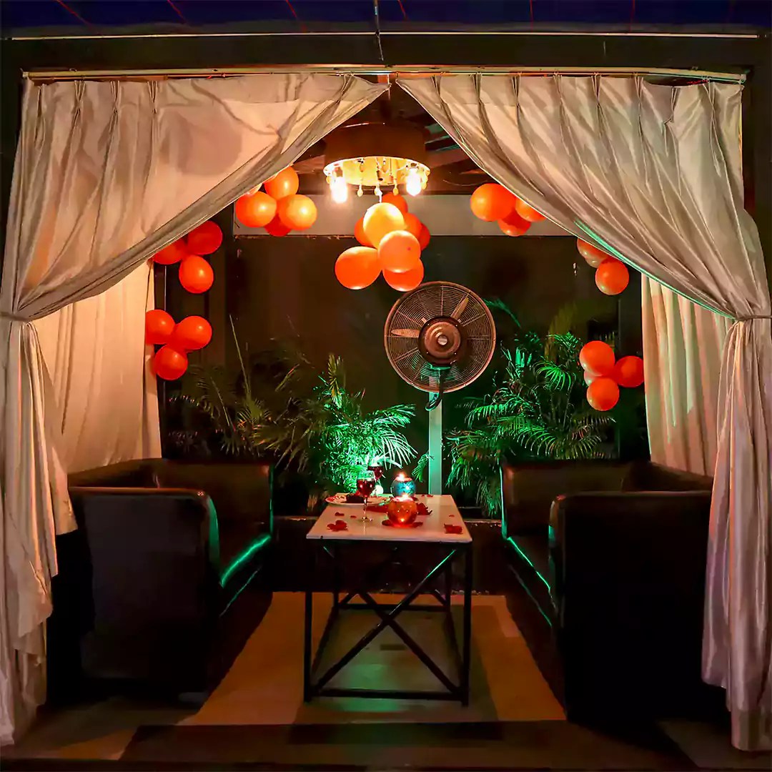 TogetherVIndia's No.1 Candle Light Dinner Balloon Decorations
