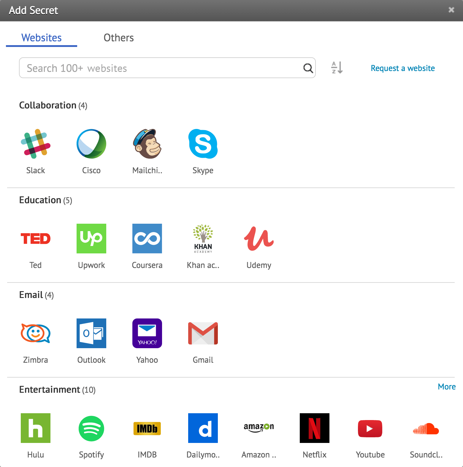 Zoho Vault Top Ten Best Software
