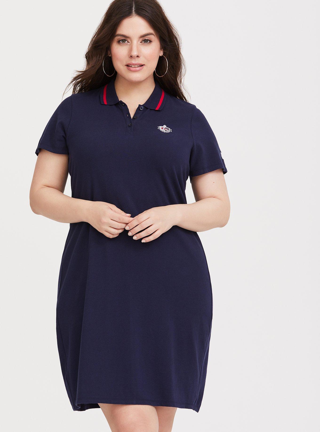 Plus Size Sanrio Hello Kitty Navy Tennis Dress Torrid