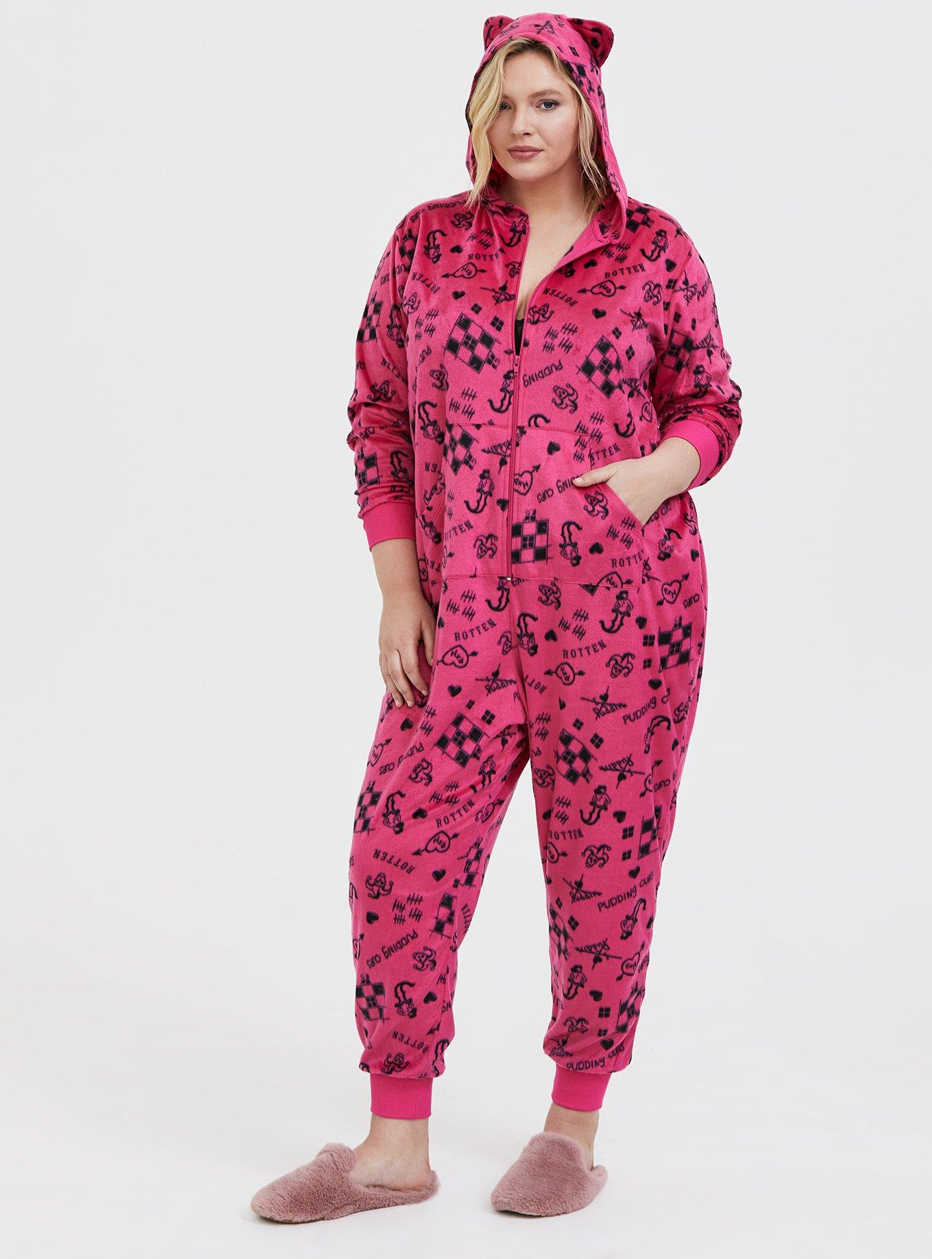 Plus Size Her Universe DC Comics Birds of Prey Harley Quinn Cat Sleep