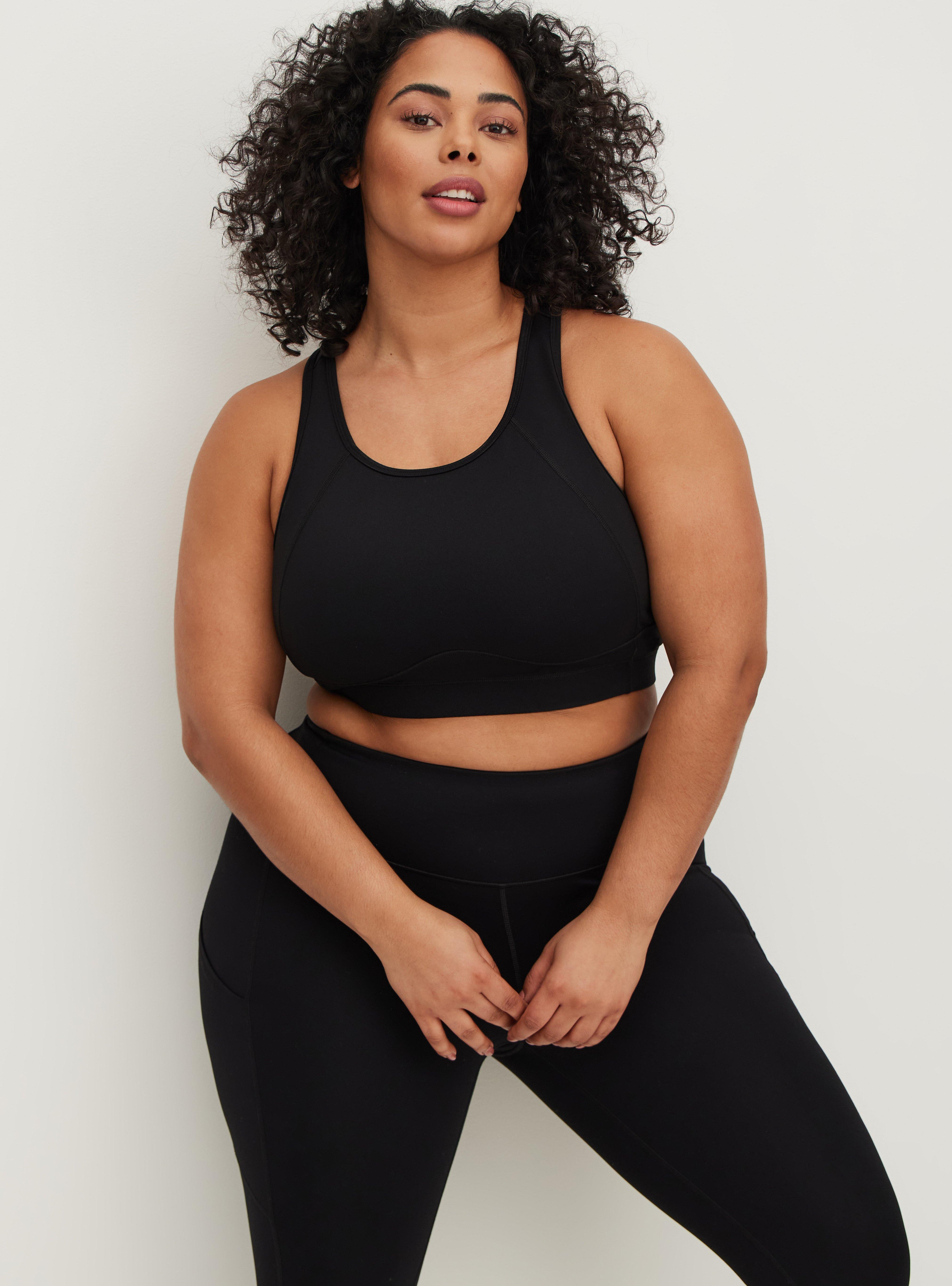 Plus Size LowImpact Wireless Longline Active Sports Bra Torrid
