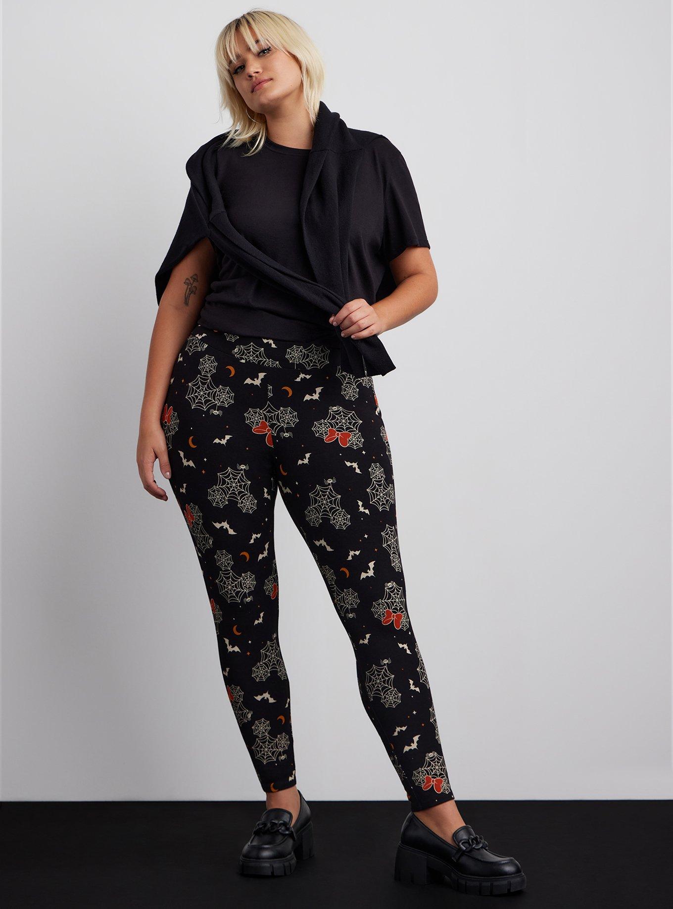 Plus Size Disney Mickey Mouse Halloween Full Length Legging Torrid