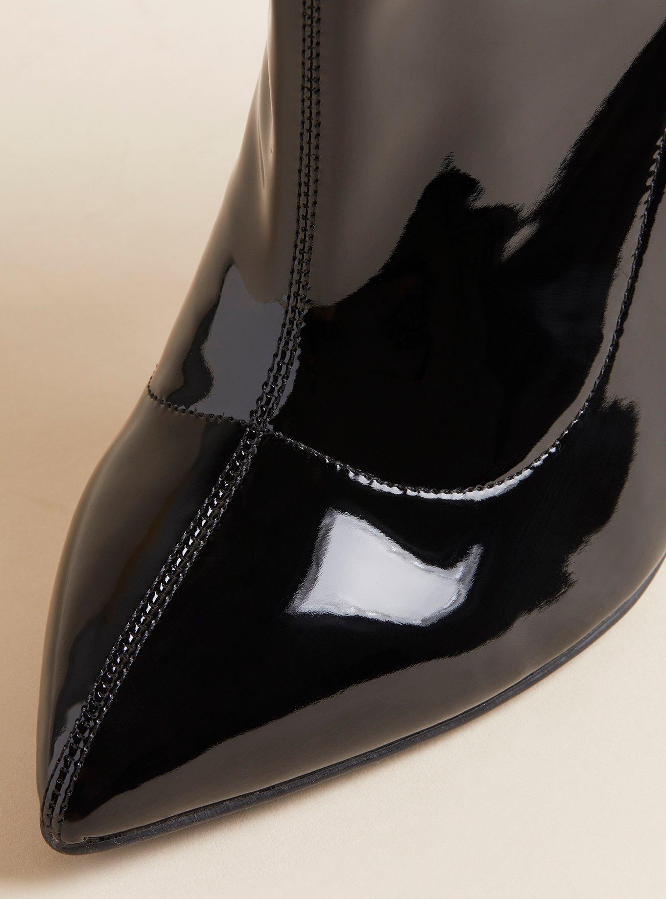 Plus Size Stretch Pointed Toe Heel Bootie (WW) Torrid