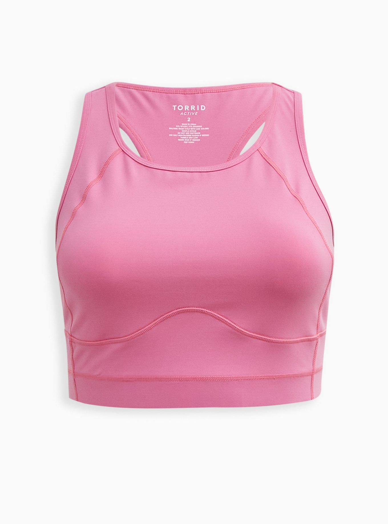 Plus Size LowImpact Wireless Longline Active Sports Bra Torrid