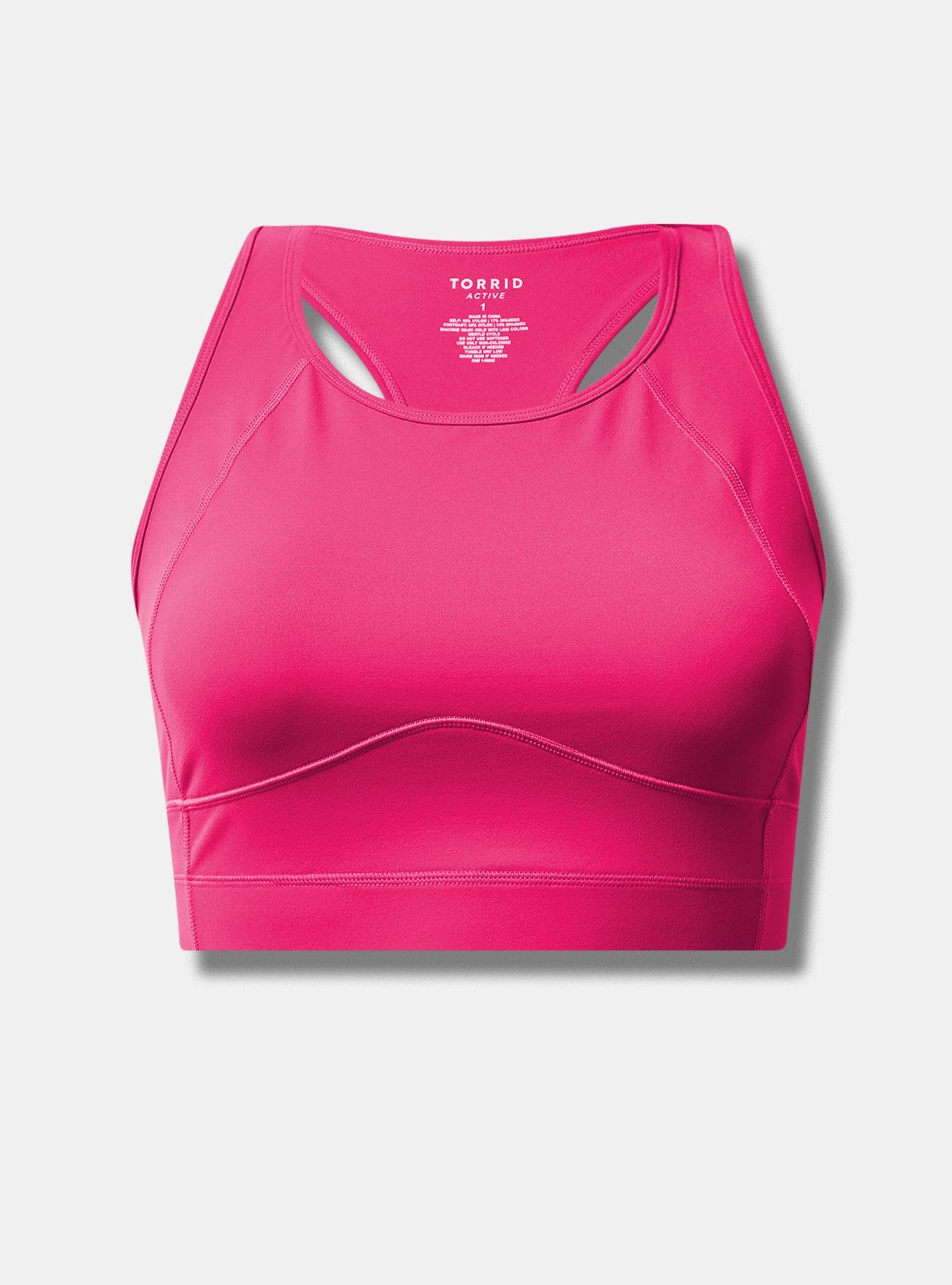 Plus Size LowImpact Wireless Longline Active Sports Bra Torrid