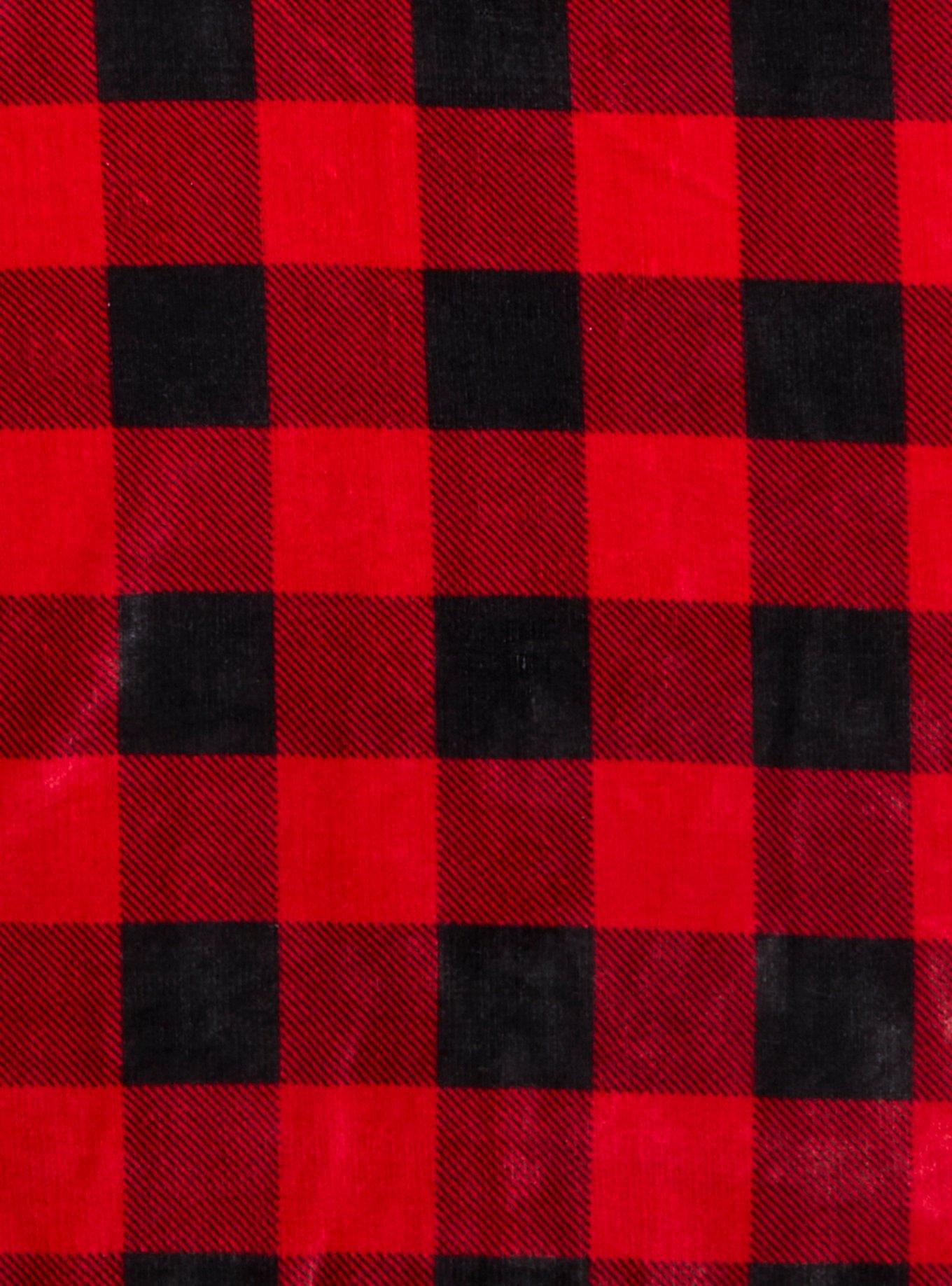 Plus Size Traditional Buffalo Plaid Blanket Torrid