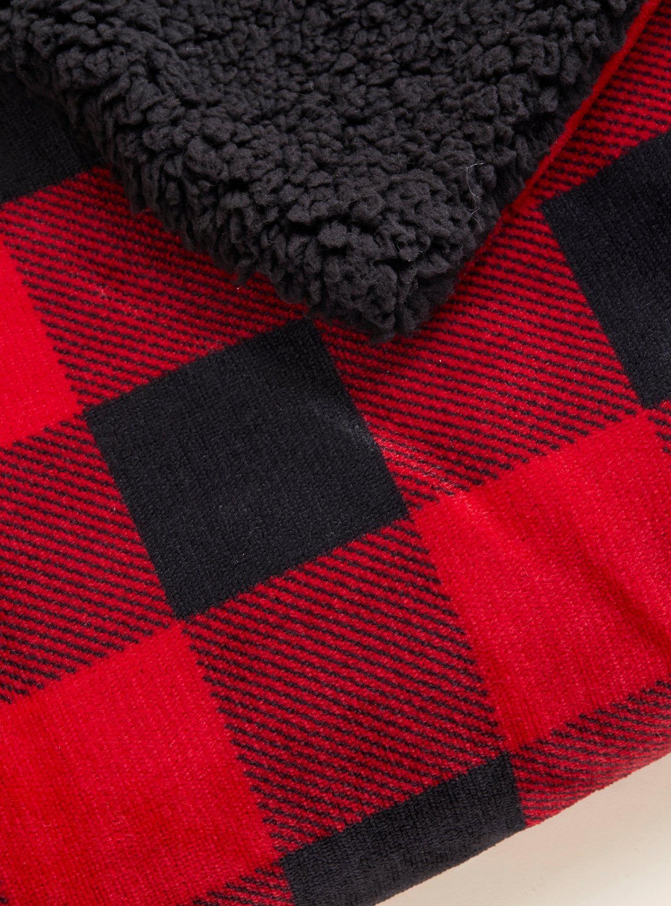 Plus Size Traditional Buffalo Plaid Blanket Torrid