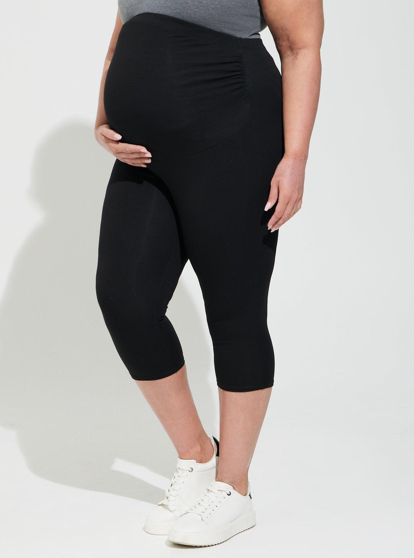 Plus Size Pedal Pusher Maternity Legging Torrid