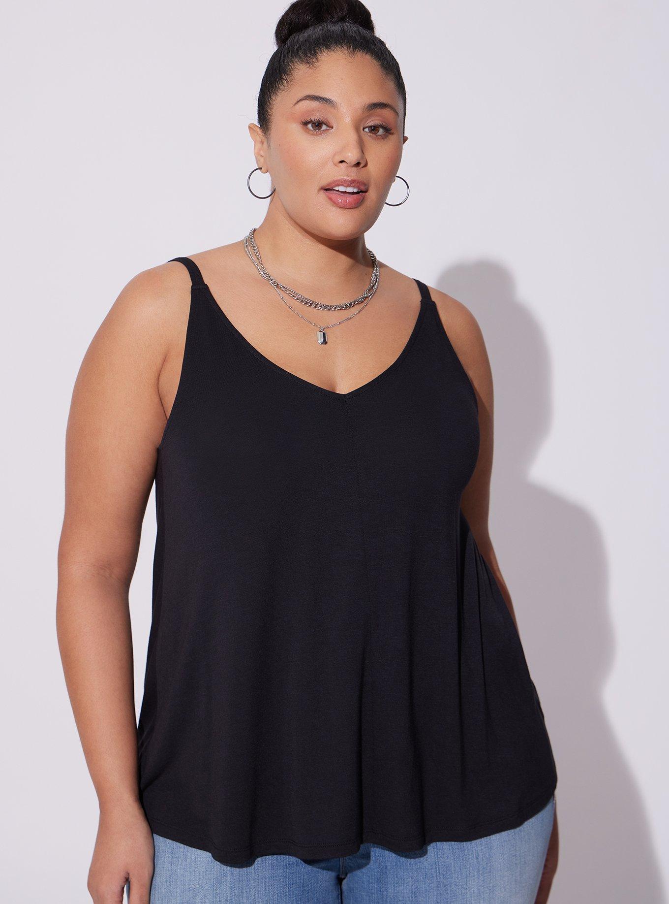 Plus Size Studio Tissue Jersey Swing Tank Torrid