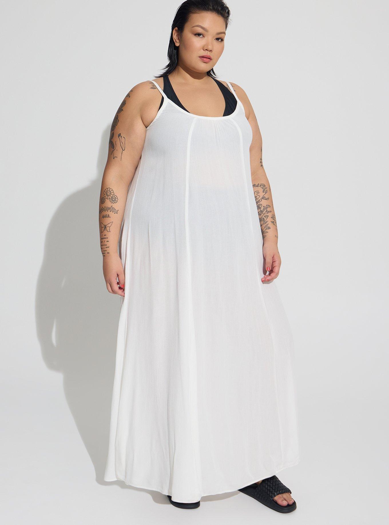 Plus Size Maxi Gauze Beach Dress Torrid