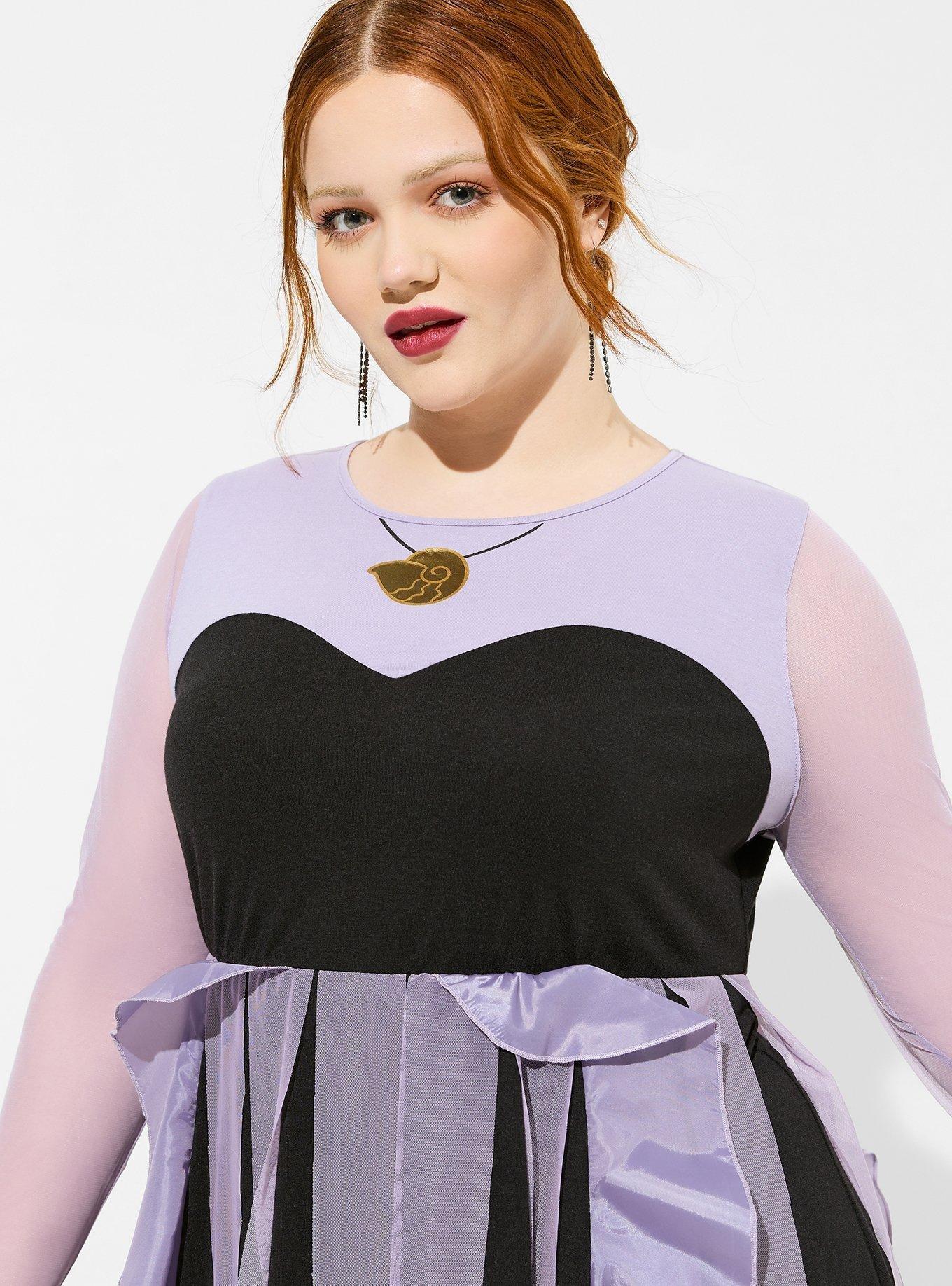 Plus Size Disney Ursula Mini Tulle Dress Torrid