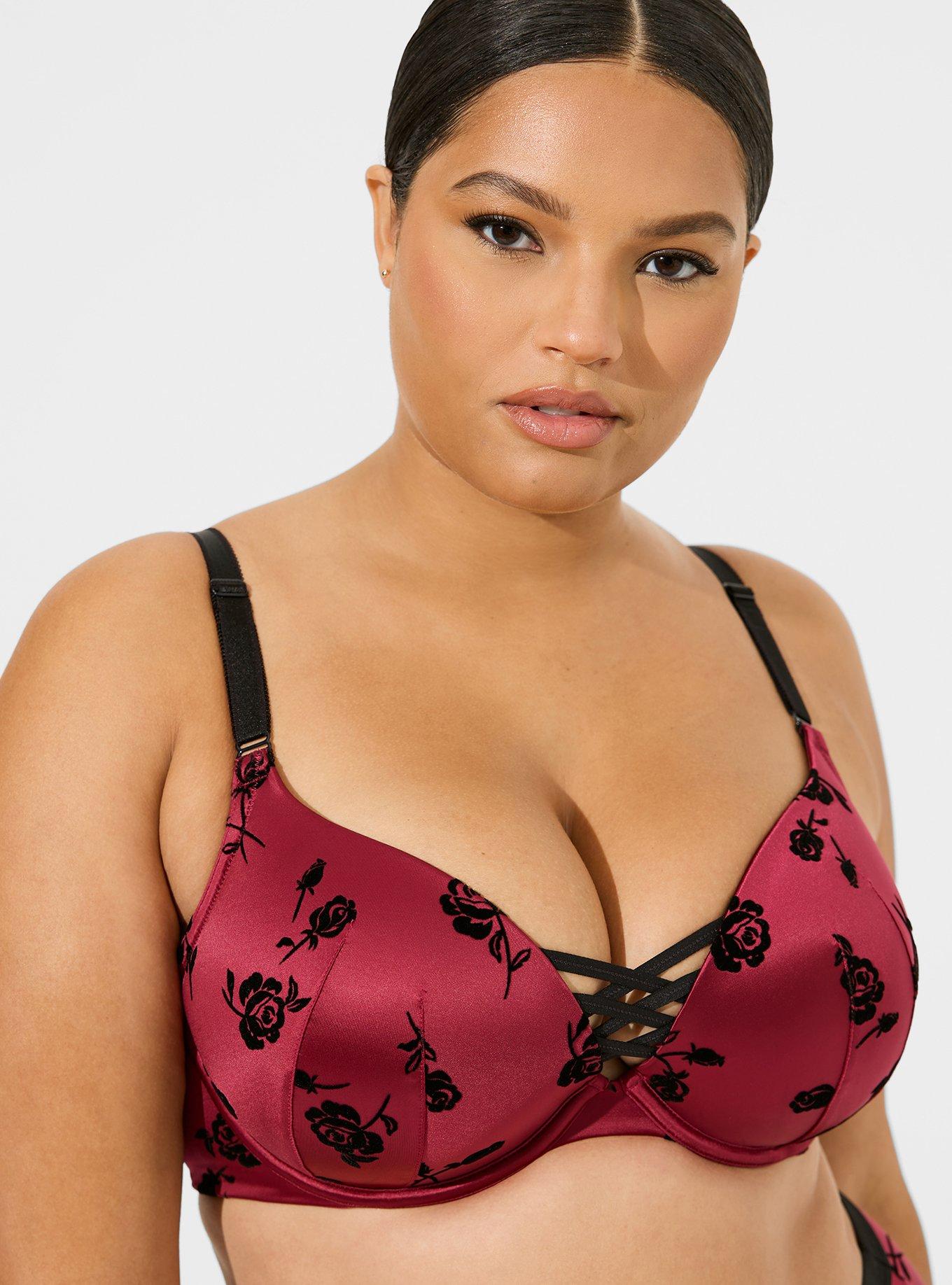 Plus Size XO Plunge PushUp Bra Torrid