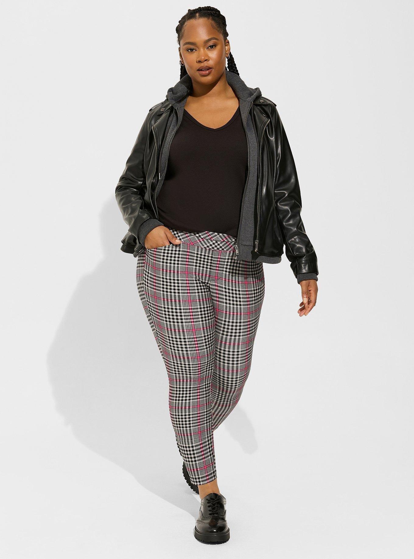 Plus Size Pocket Pixie Skinny Studio Luxe Ponte High Rise Pant Torrid