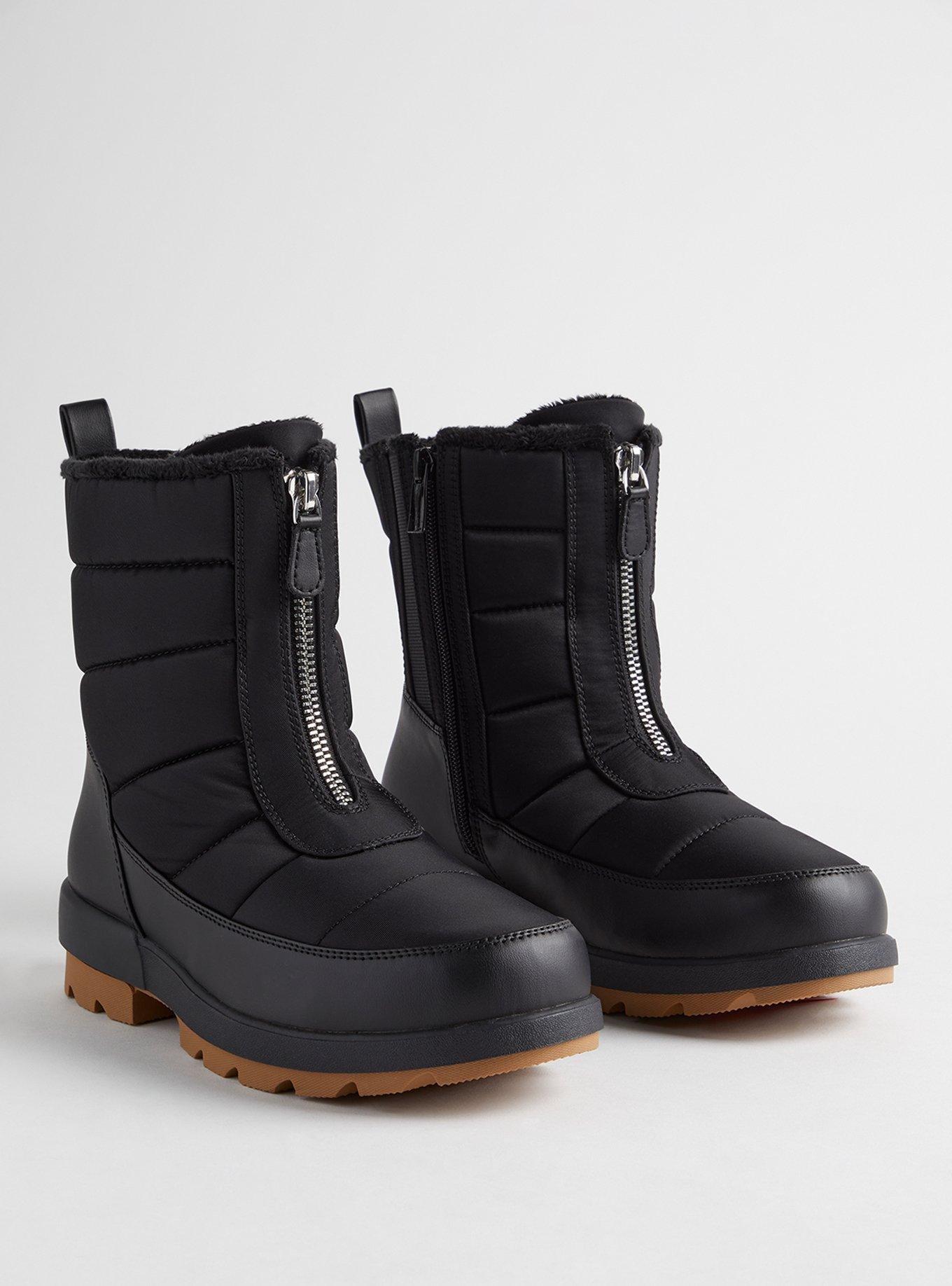 Plus Size Front Zip Cold Weather Bootie (WW) Torrid