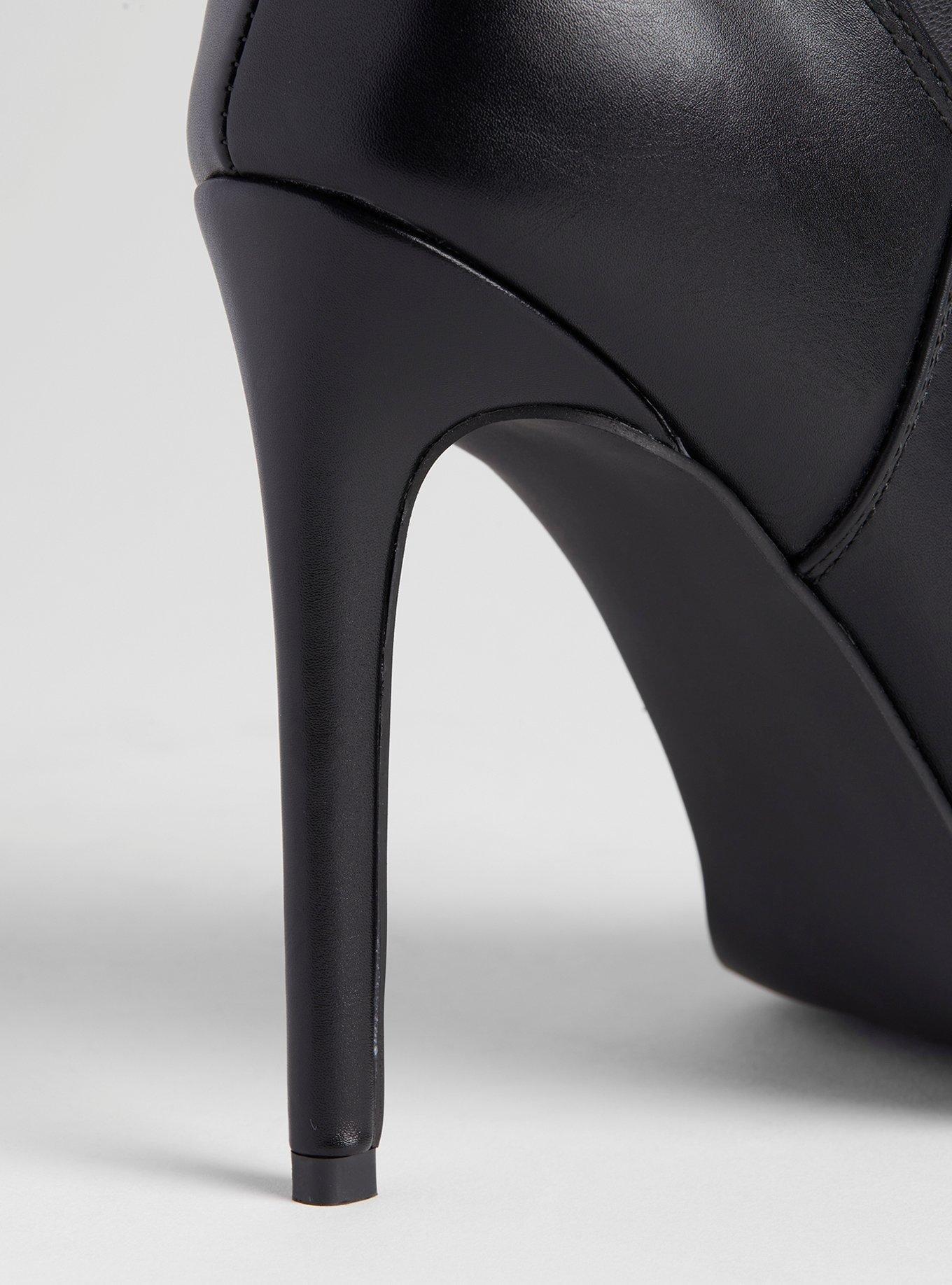 Plus Size Stretch Pointed Toe Stiletto OverTheKnee Boot (WW) Torrid