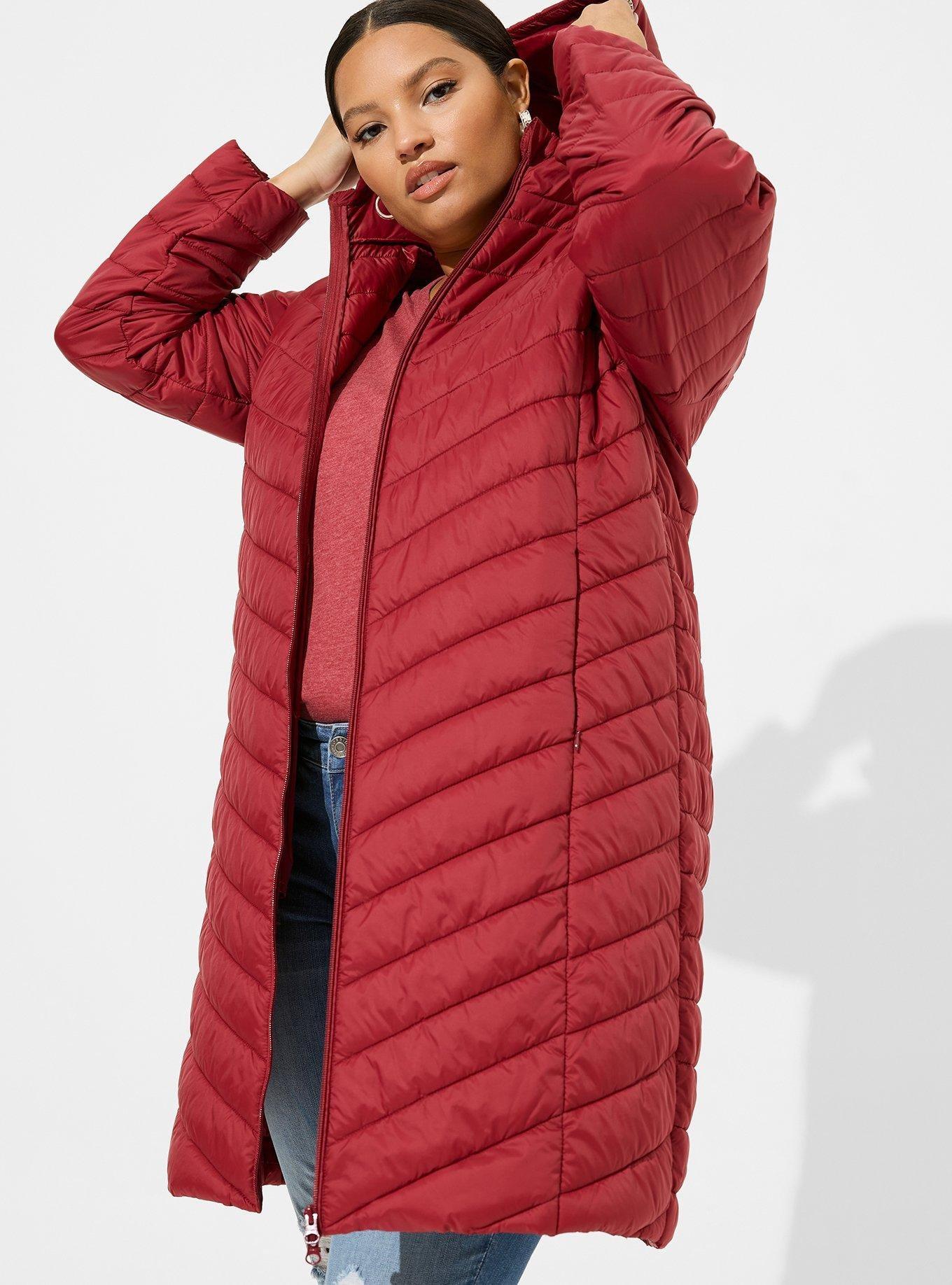 Plus Size Longline Puffer Jacket Torrid