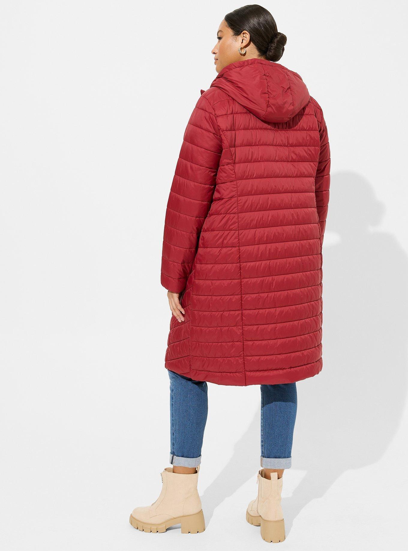 Plus Size Longline Puffer Jacket Torrid