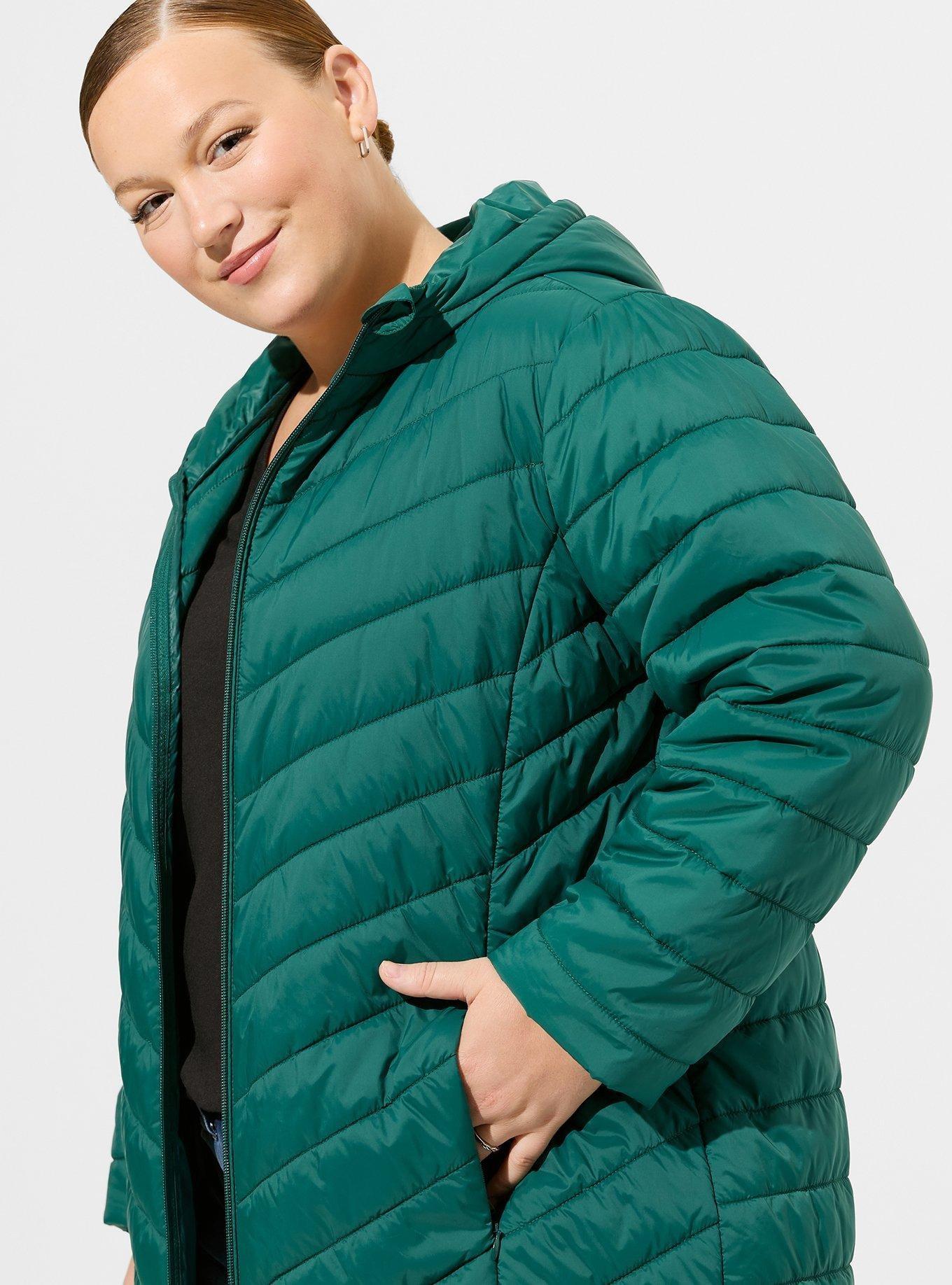 Plus Size Longline Puffer Jacket Torrid
