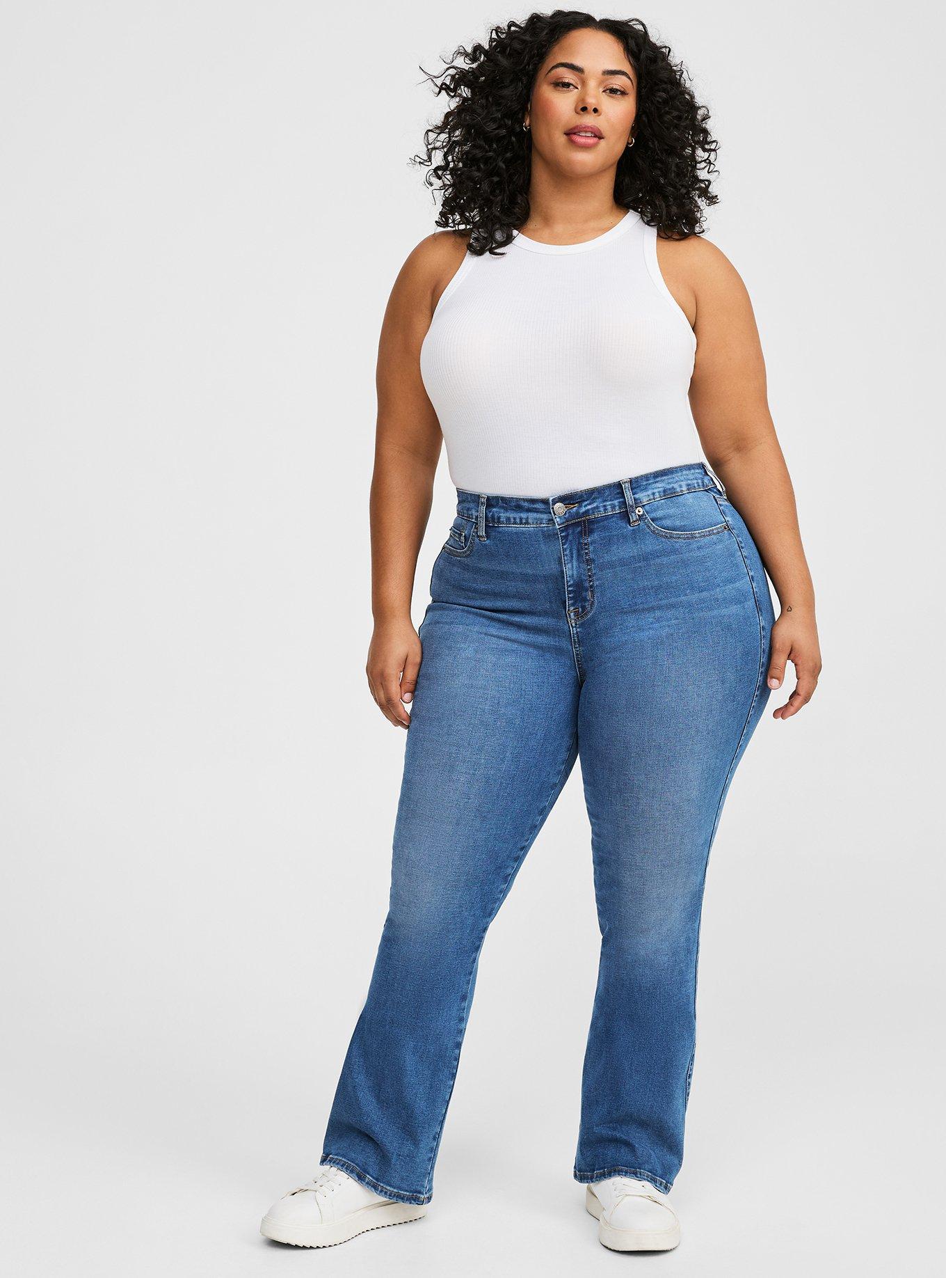 Plus Size Trio Boot HighRise Jean Torrid