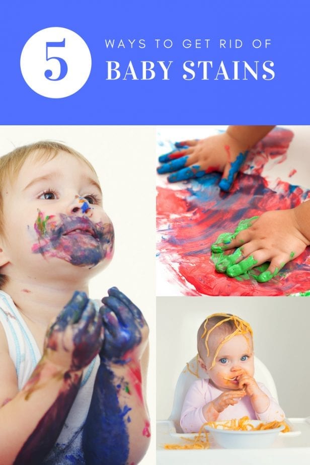 5 Ways to Remove Baby Stains From Clothes