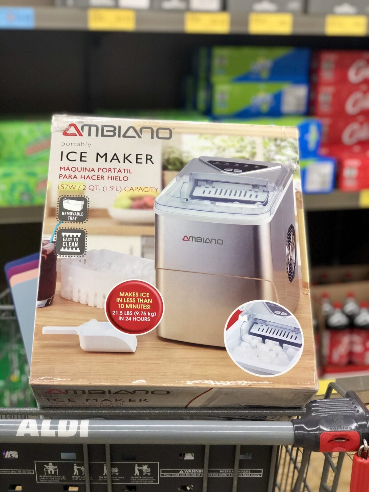Aldi Is Selling A Mini Countertop Ice Maker And My Life Is Now Complete