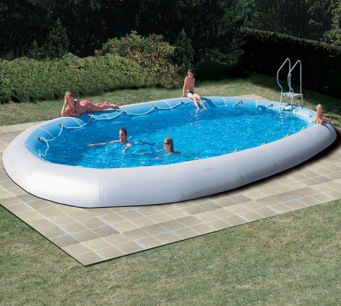You Can Get A Giant Inflatable Pool That Can Be Used Above Or InGround