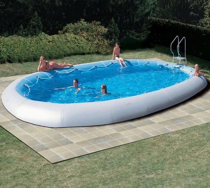 You Can Get A Giant Inflatable Pool That Can Be Used Above Or InGround