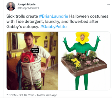 People Are Dressing Up As Brian Laundrie For Halloween And Seriously, WTF?