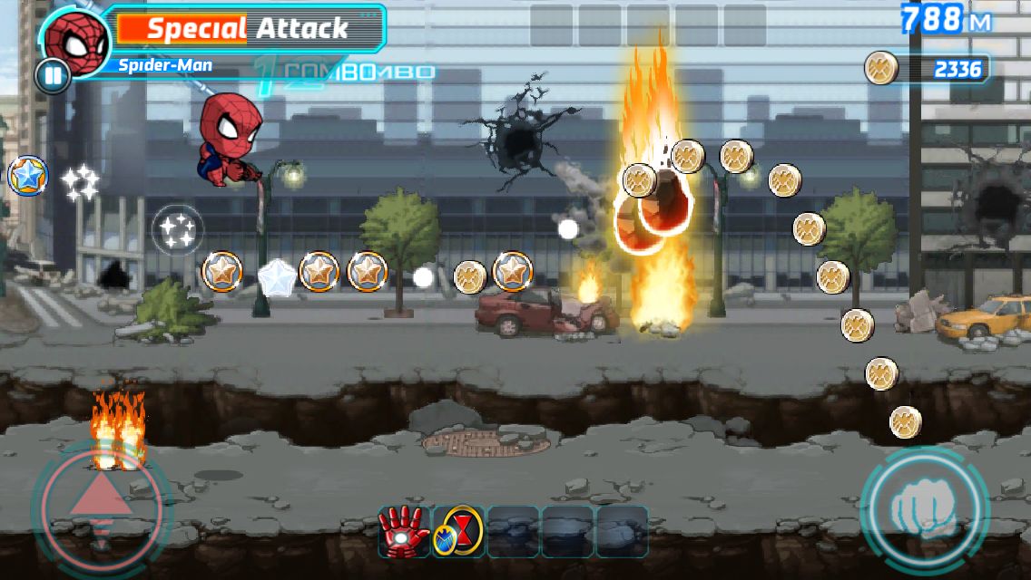 ‘Marvel Run Jump Smash’ Review HulkSmashing Good Fun TouchArcade