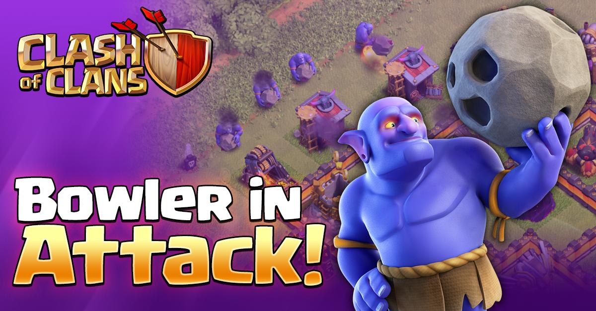 New ‘Clash of Clans’ Unit, the Bowler, and New Levels for Hog Rider