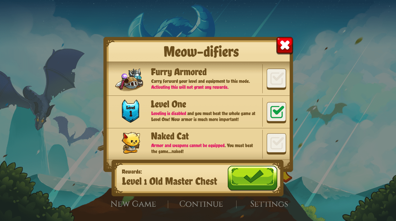 “Mew” Game Plus Mode and “Meowdifiers” Coming to ‘Cat