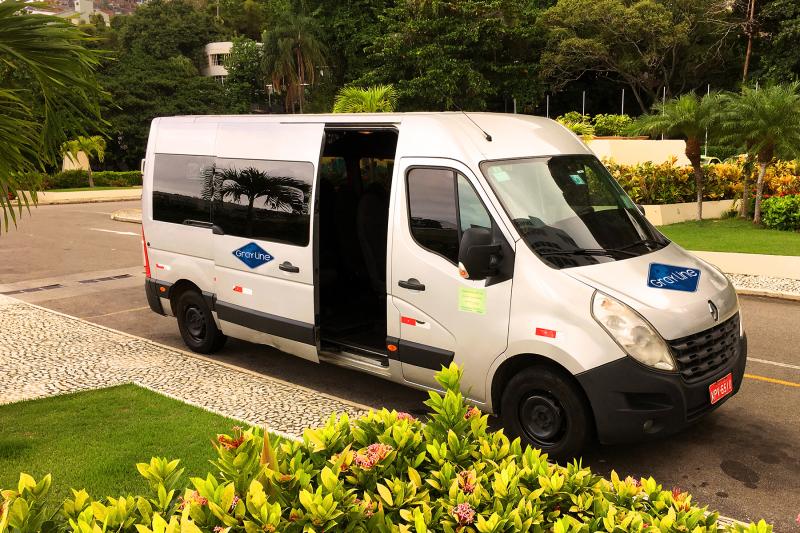 Shared transfer between Curitiba Airport and Hotels Gray Line