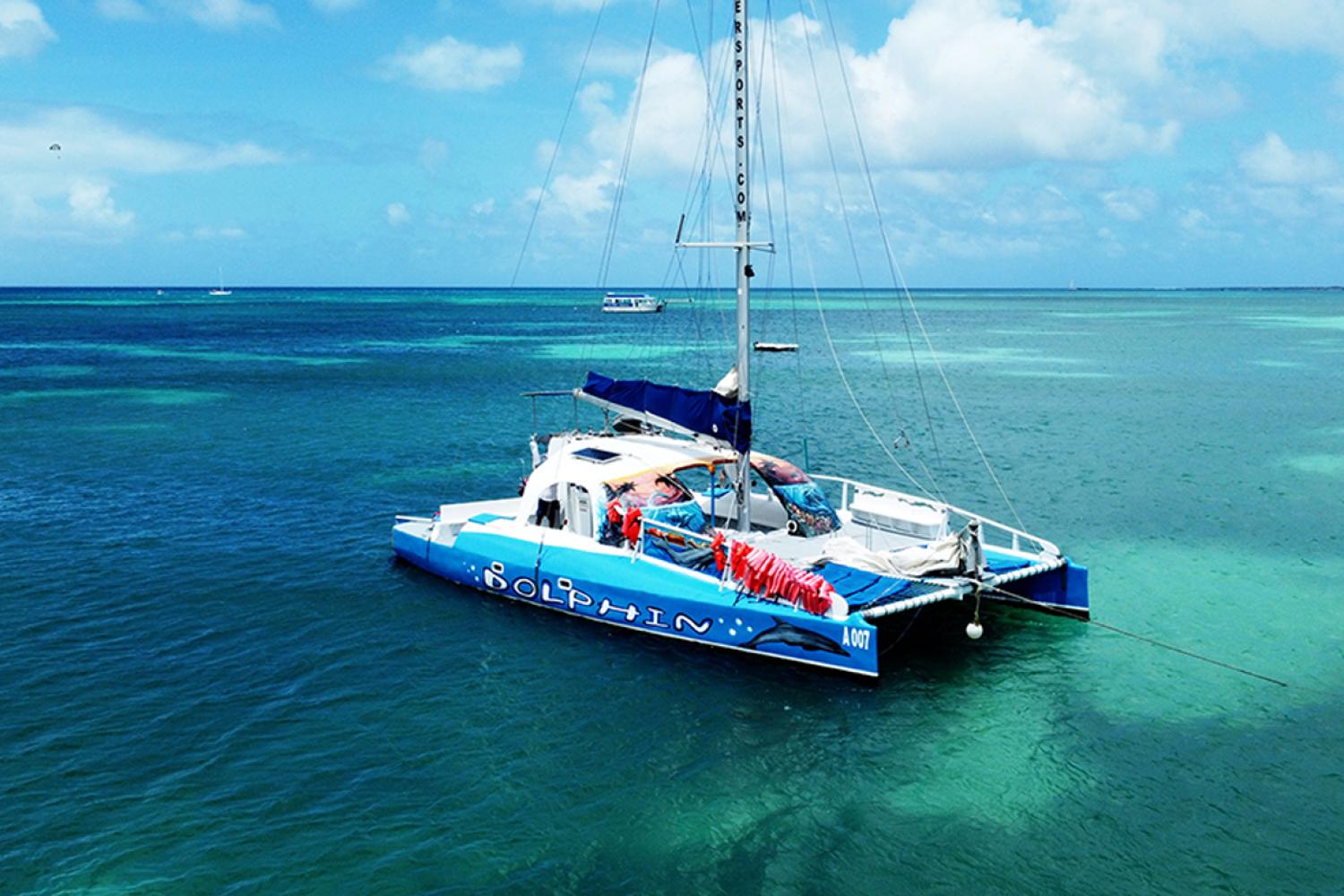 Catamaran Snorkeling Cruise ScubaCaribe