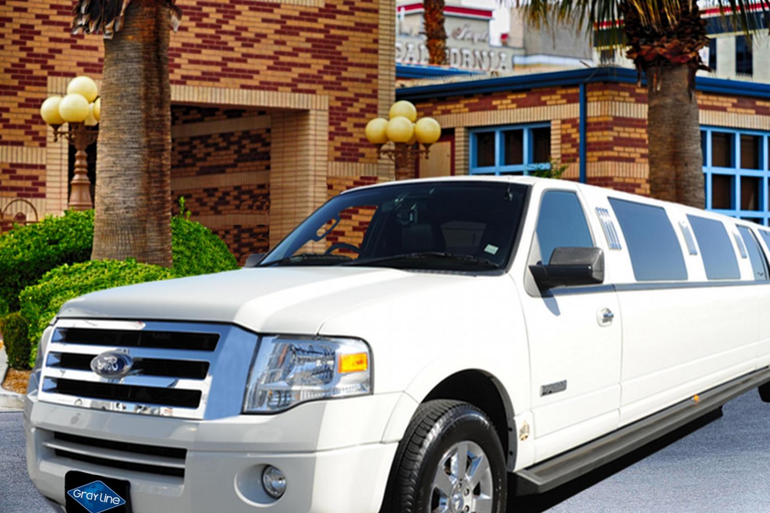 Las Vegas Airport Pickup by SUV Navigator Limousine Gray