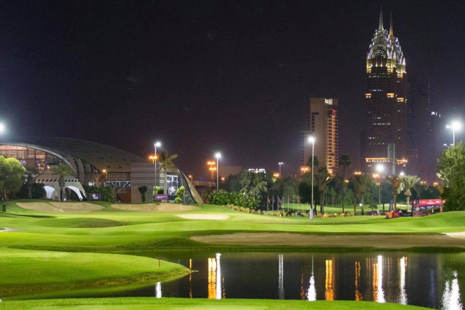 Night Golf Experience from Dubai Dubai