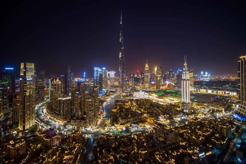 Dubai By Night With Cruise & Fountains From RAK Triphobo