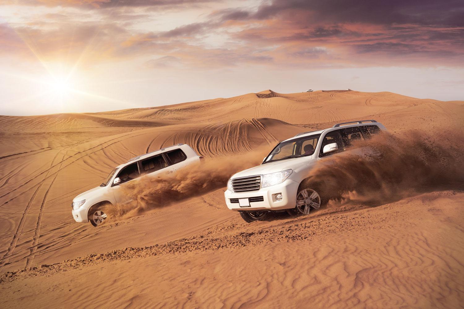 4X4 Desert Safari with BBQ Dinner from Dubai Dubai