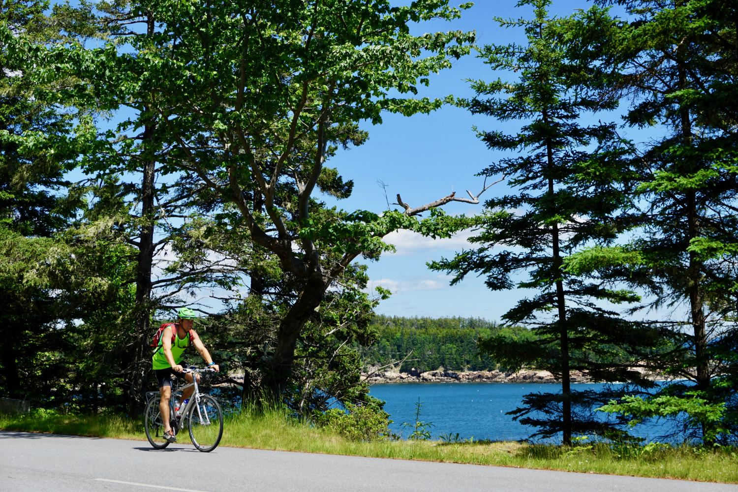 Maine Midcoast Biking Brunswick to Camden Macs Adventure