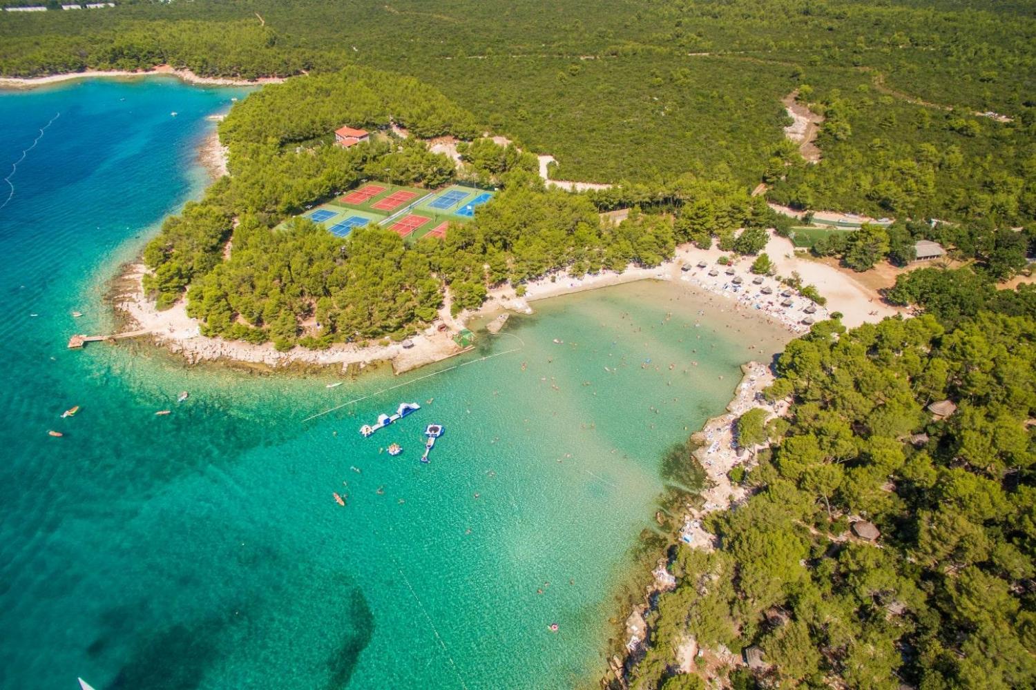 All Inclusive Active Beach Holiday in Croatia staying at an Eco Resort