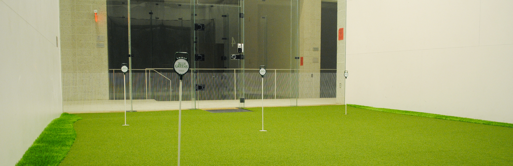 Kenyon College Racquetball Court Reporpused into Golf Practice Facility