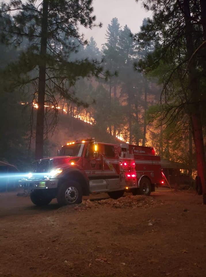 Fire Update Town of Fort Jones, Siskiyou County, CA